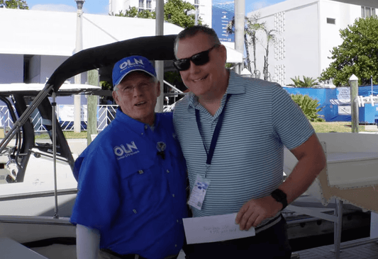 OLN Sweepstakes Winners Announced live at FLIBS! - Boat Gear USA