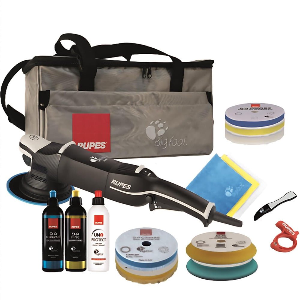 RUPES Random Orbital Polisher Bigfoot LHR21 Mark V Complete Kit