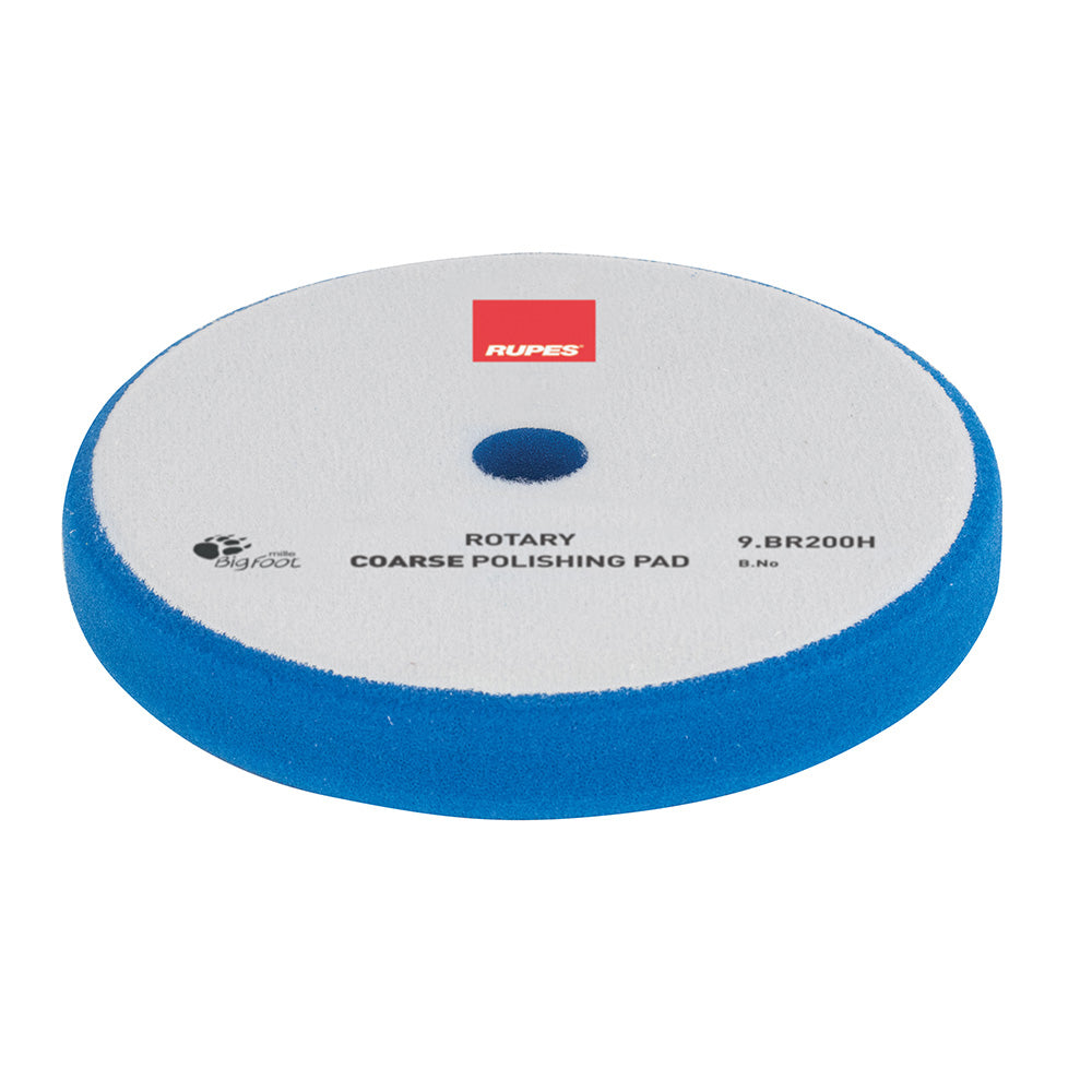 RUPES Rotary Coarse Polishing Foam Pad 175/180mm - Blue