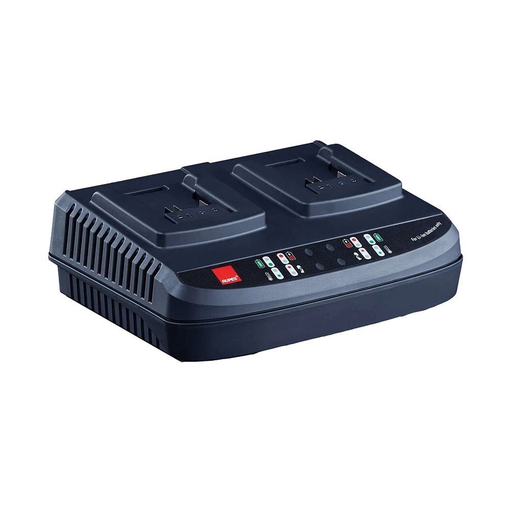 RUPES Dual Battery Charger f/iBrid HLR15 & HLR21 Batteries w/LED Indicators