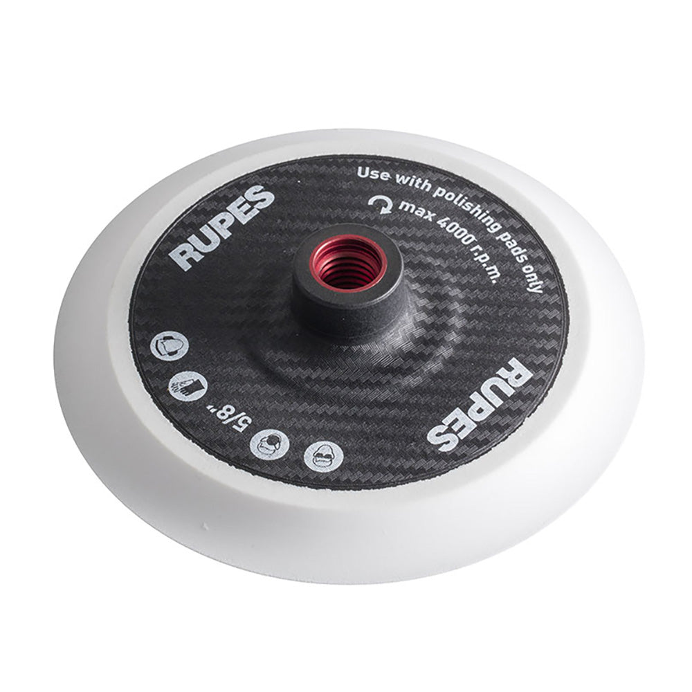 RUPES Backing Pad 150mm/6" Velcro w/5/8" Female Thread