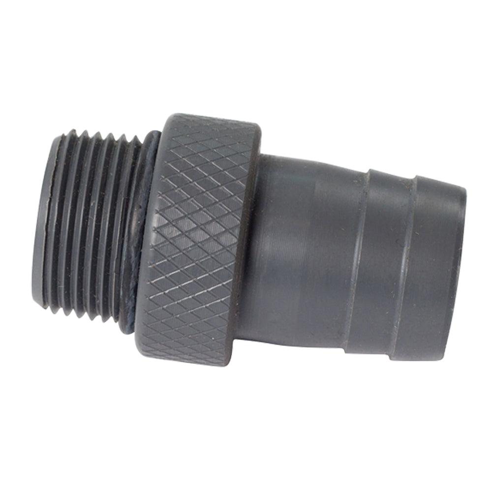 FATSAC 1 Barbed End w/Suction Stopping Technology-Sac Valve Threads w/O-Rings f/Auto Ballast Systems