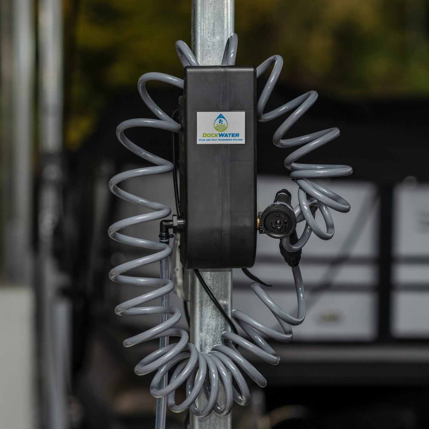 Dock Water portable washdown station - Strap Mount