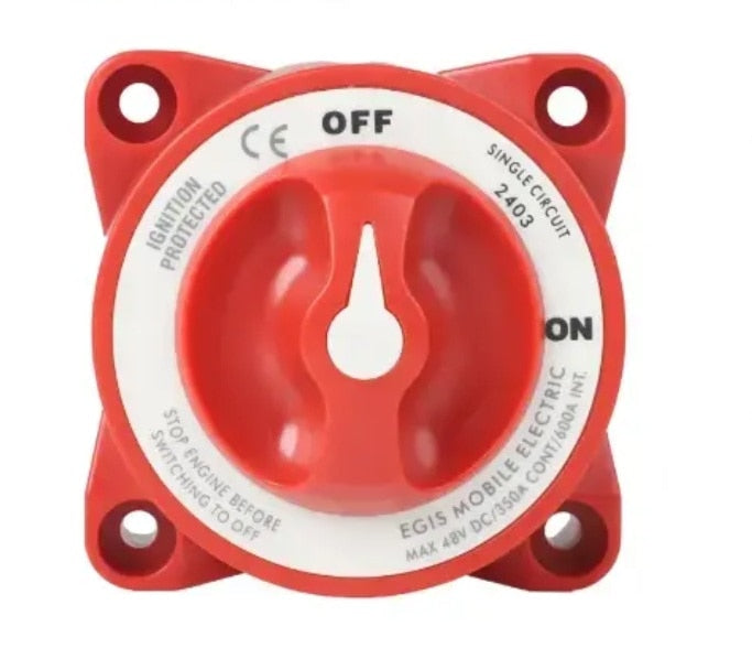 EGIS 2403 e-Series 350A Battery Switch Off/On