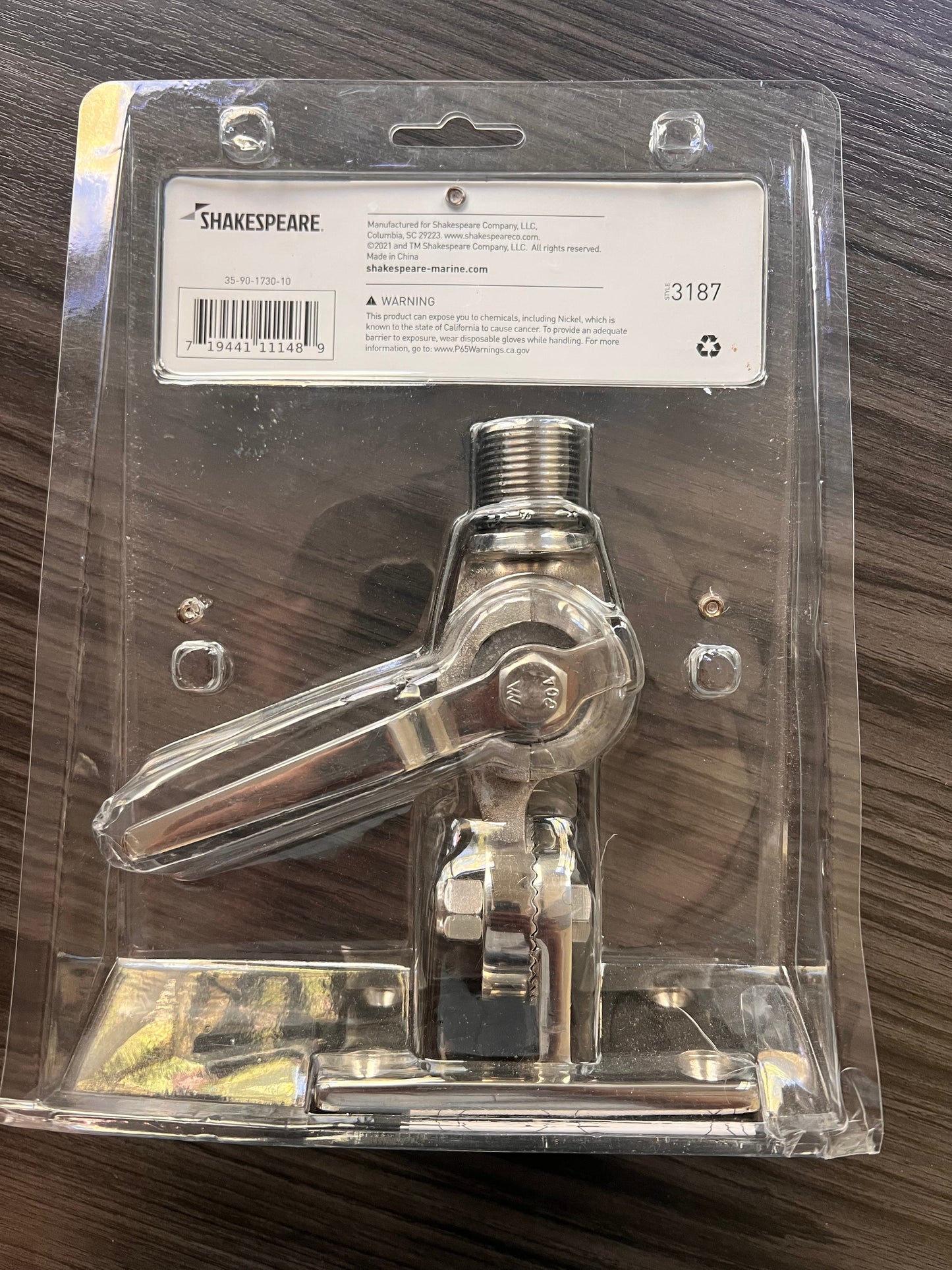 OPEN BOX Shakespeare 3187 Ratchet Antenna Mount - Like New