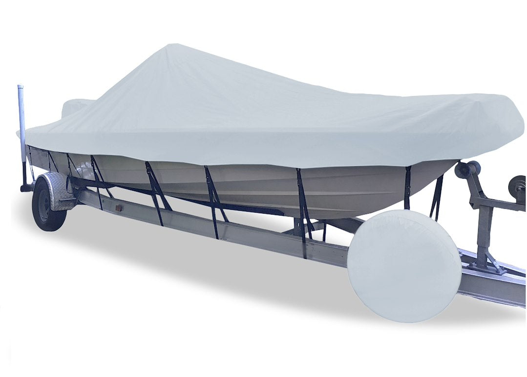 BOAT COVER SKIFF-18 PG GRAY