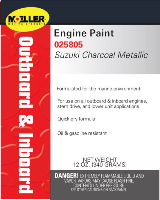 SUZUKI ENGINE 'CHARCOAL METALL