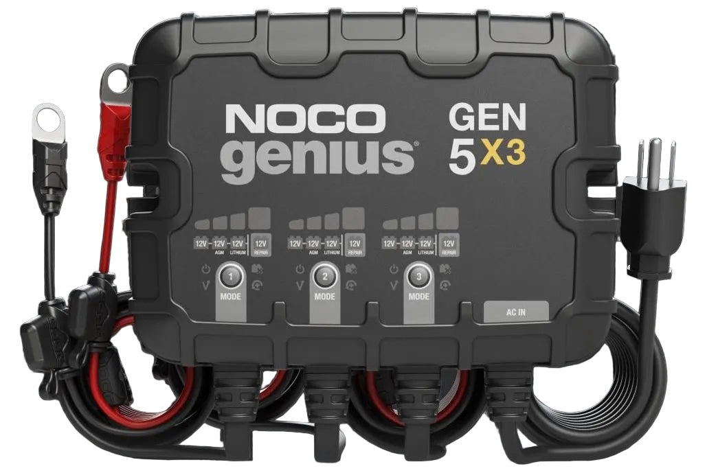 3-BANK 15A ONBOARD BATTERY CHARGER