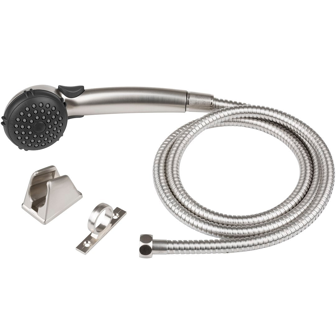SNGL SHWR WND&HOSE NICKEL