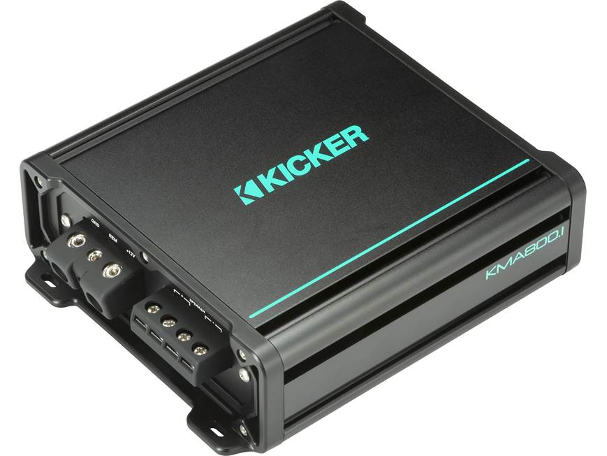 KICKER KMA800.1 1x800-Watt Weather-Resistant Mono Sub Amp; RoHS Compliant