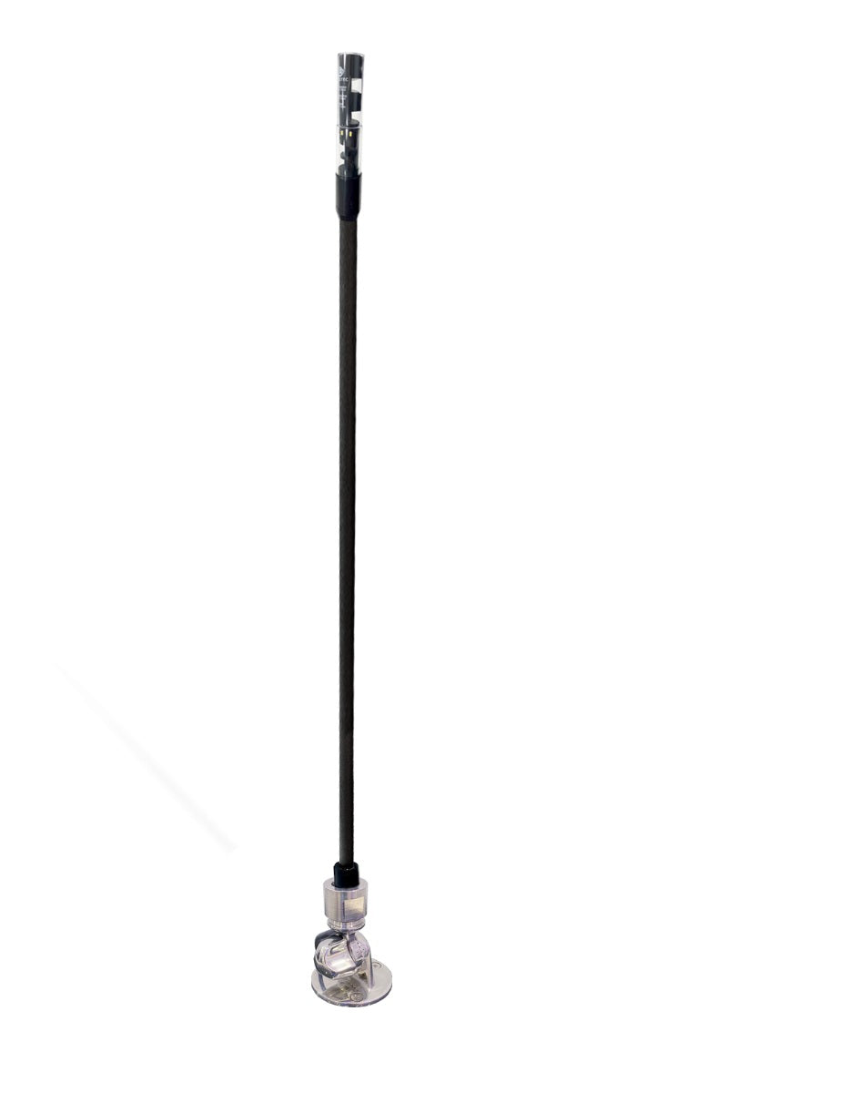 Lumitec Contour 39in Combo Light, 12/24vdc Black Shaft Use Standard Antenna Mount