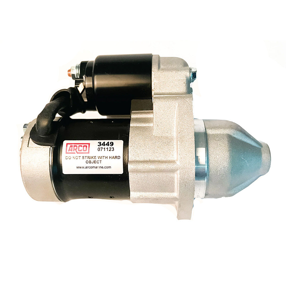ARCO Marine Original Equipment Quality Replacement Suzuki & OMC Outboard Starter - 2005-2018 Models - Boat Gear USA