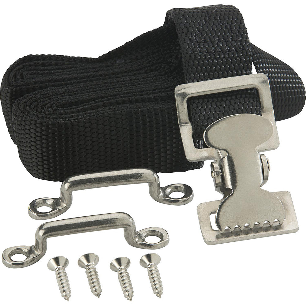 Attwood Fuel Tank Strap Set - 72" Long f/12 Gallon Tanks - Boat Gear USA