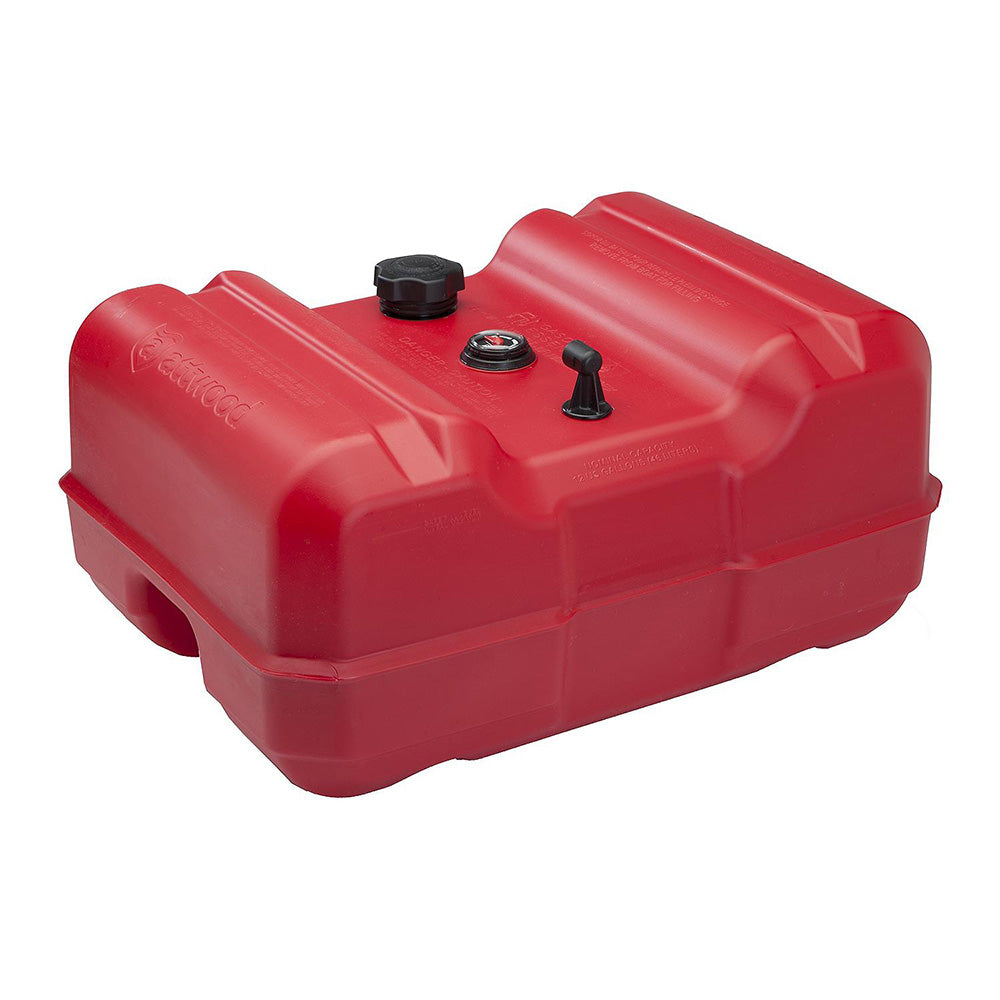 Attwood Portable Low Profile Fuel Tank - 12 Gallon w/Gauge - Boat Gear USA