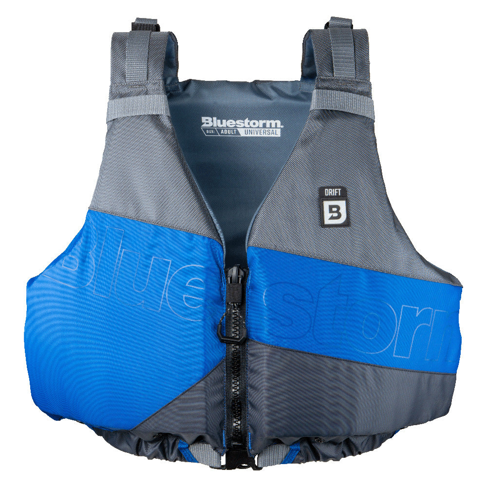 Bluestorm Drift Adult Universal Paddling Vest - Deep Blue - Boat Gear USA