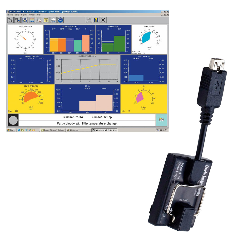 Davis WeatherLink f/Vantage Pro2 & Vantage Vue® - Boat Gear USA