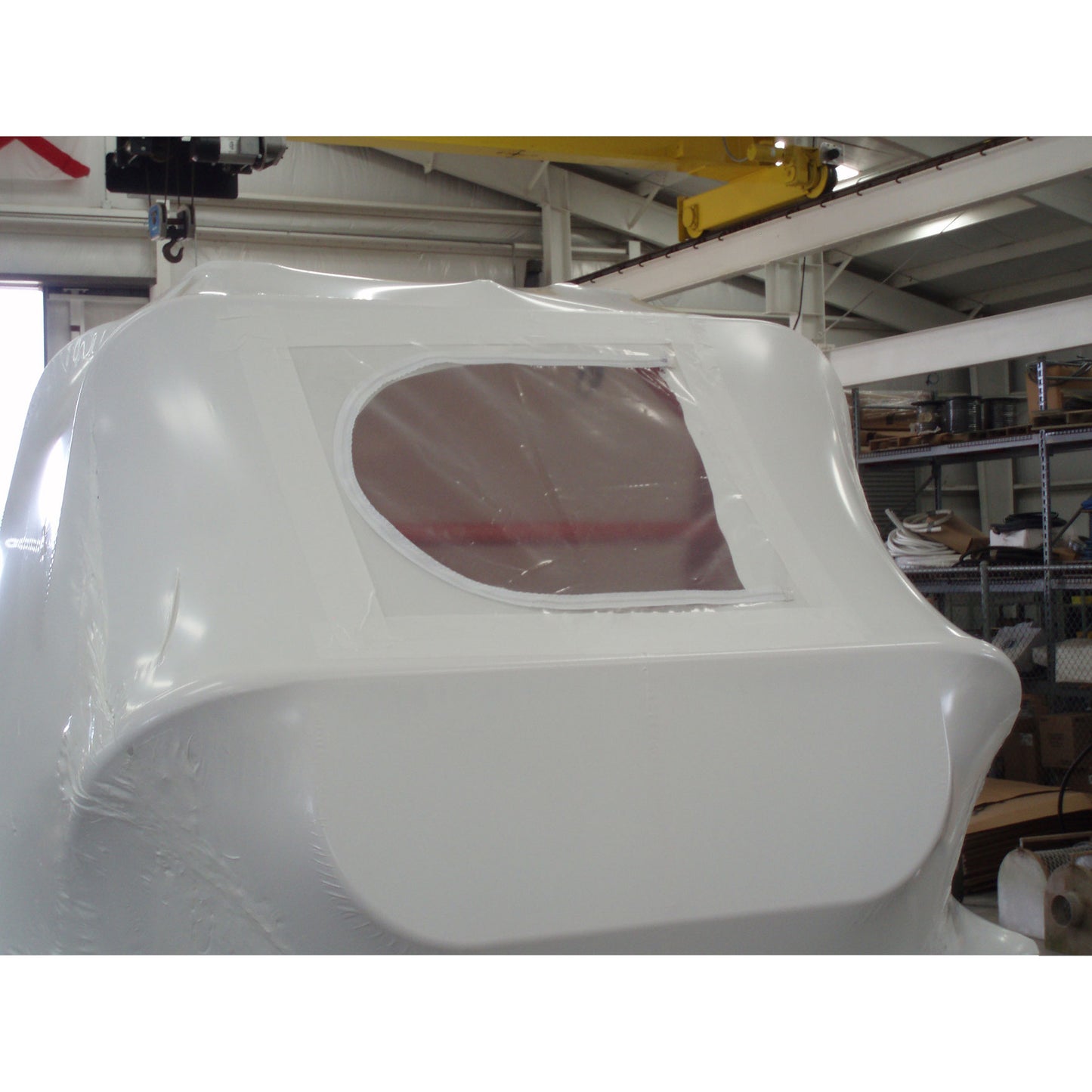 DR.SHRINK - 36' X 72' ZIPPER DOOR ACCESS WHITE - DS-72W - Boat Gear USA