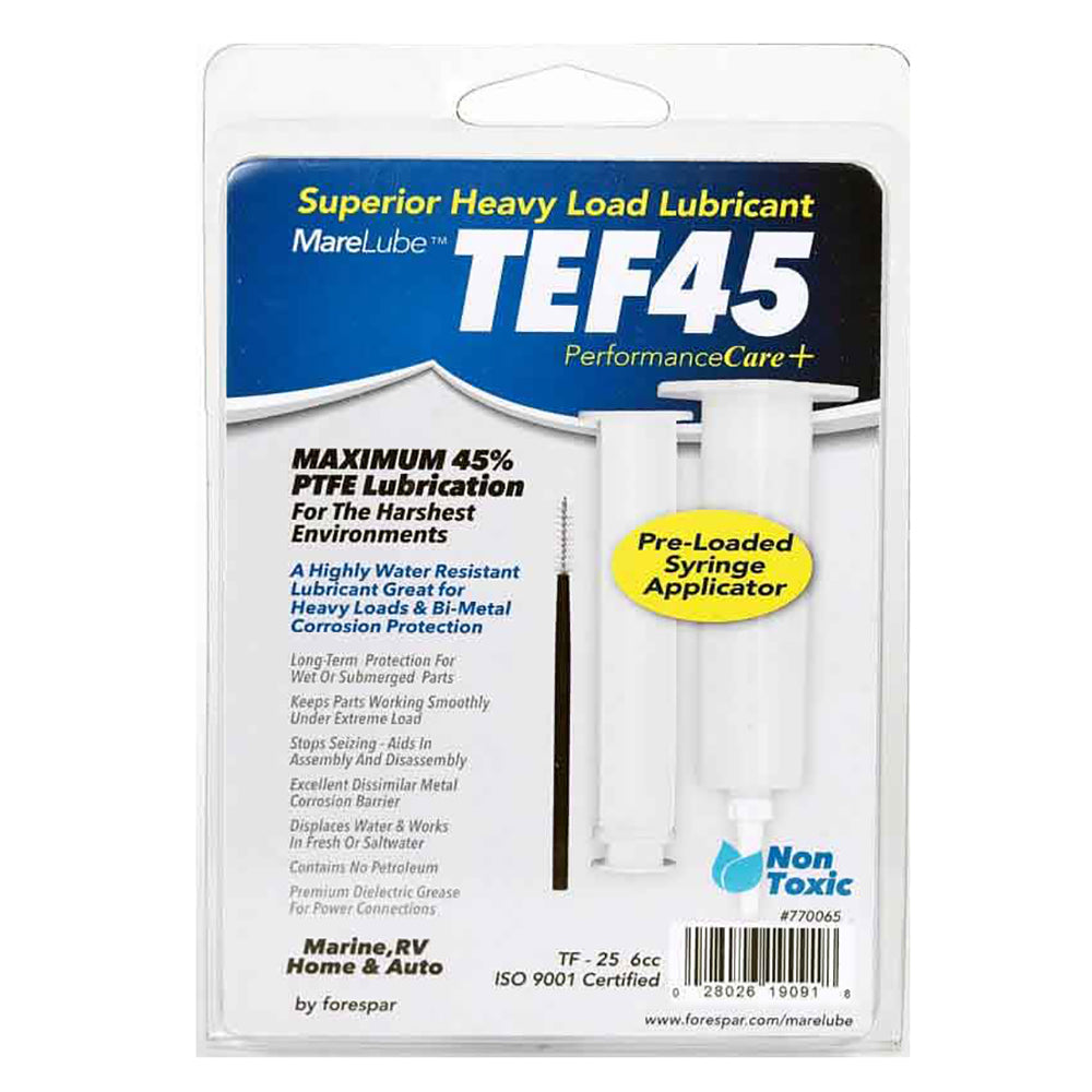 Forespar Marelube TEF45 6cc Syringe - Boat Gear USA