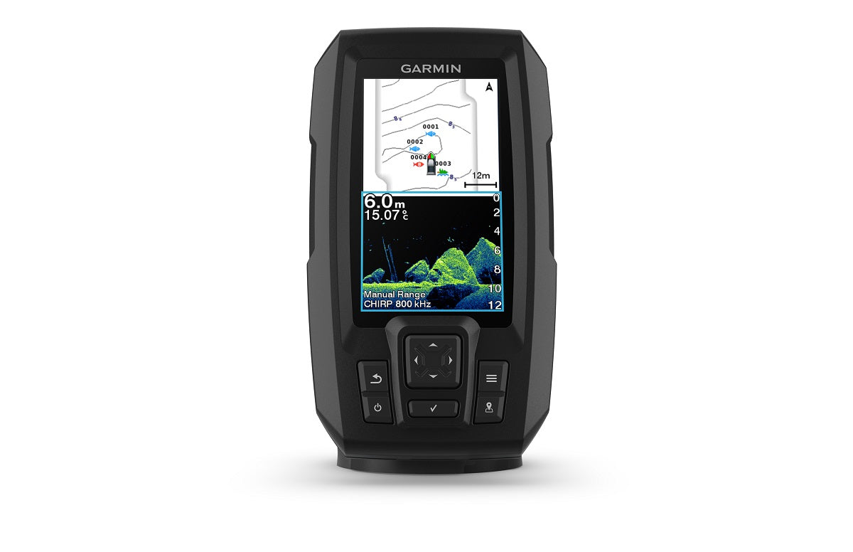 Garmin Striker Vivid 4cv 3.5"" Fishfinder Gps Track Plotter With Gt20 - Boat Gear USA