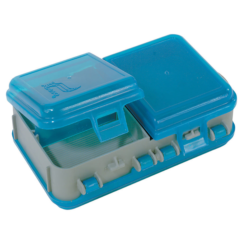 Plano Double-Sided Adjustable Tackle Organizer Small - Silver/Blue - Boat Gear USA