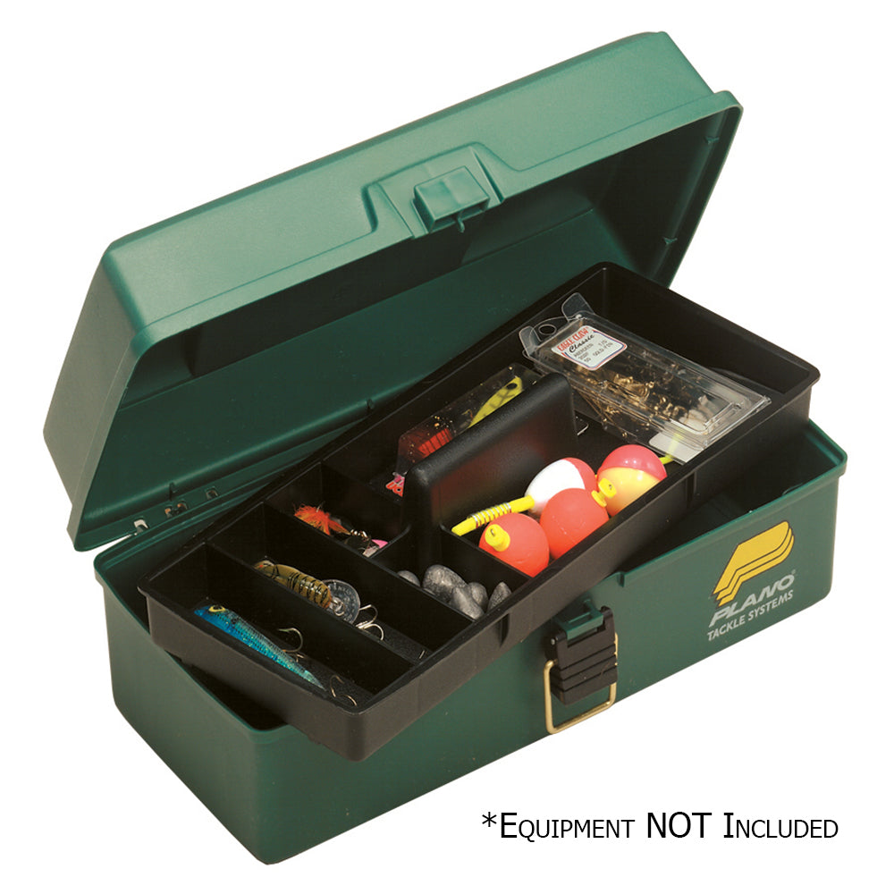 Plano One-Tray Tackle Box - Green - Boat Gear USA