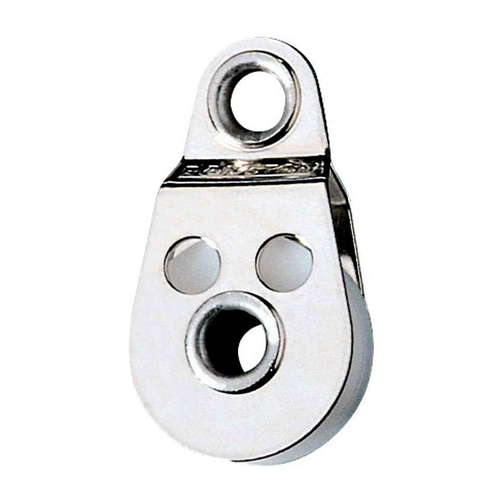 Ronstan Series 19 Utility Block - Single - Ferrule Eye Head - Boat Gear USA