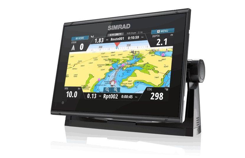 Simrad GO9 XSE 9" Plotter 83/200 kHz Skimmer C-Map Discover - Boat Gear USA