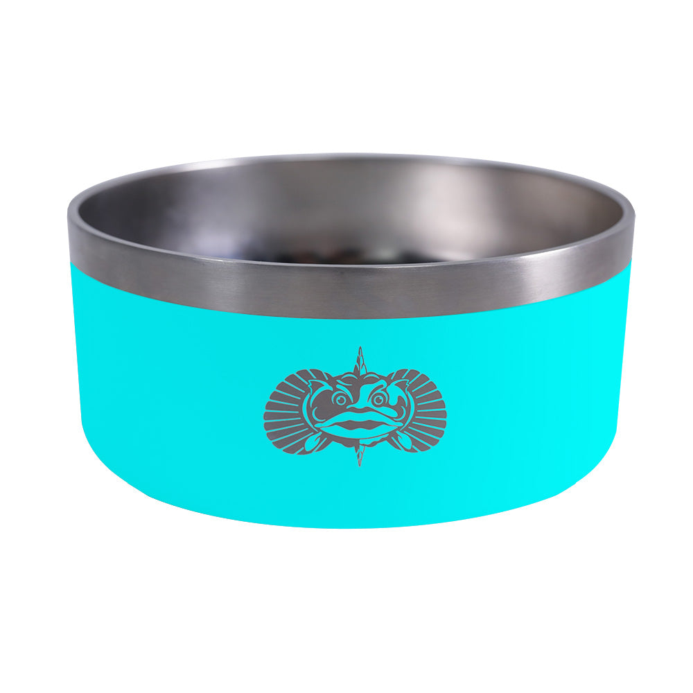 Toadfish Non-Tipping Dog Bowl - Teal - Boat Gear USA