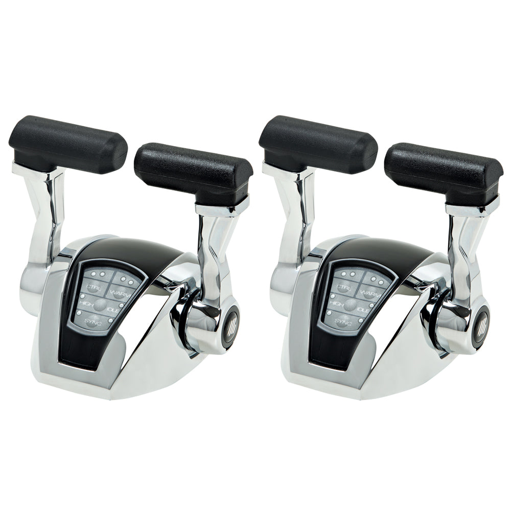 UFlex Power A Electronic Control Package - Dual Engine/Dual Station - Mechanical Throttle/Electronic Shift - Boat Gear USA
