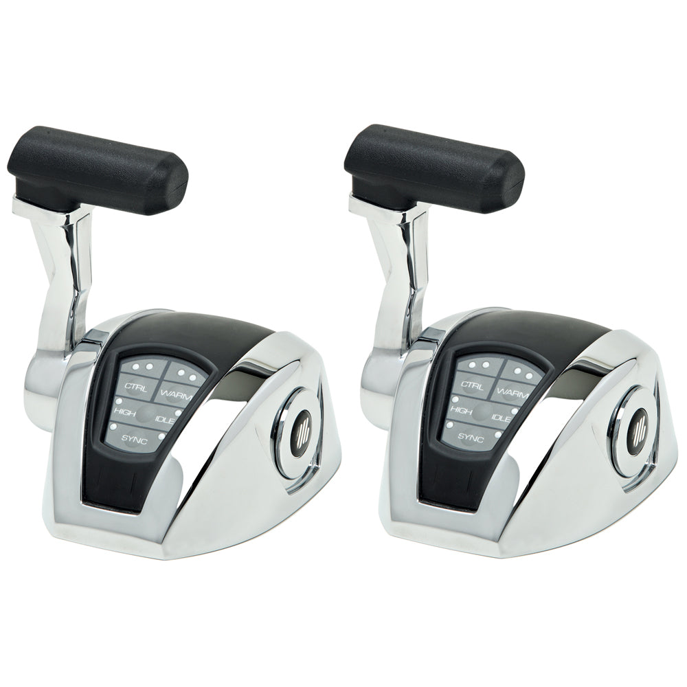 UFlex Power A Electronic Control Package - Single Engine/Dual Station - Electronic Throttle/Electronic Shift - Boat Gear USA