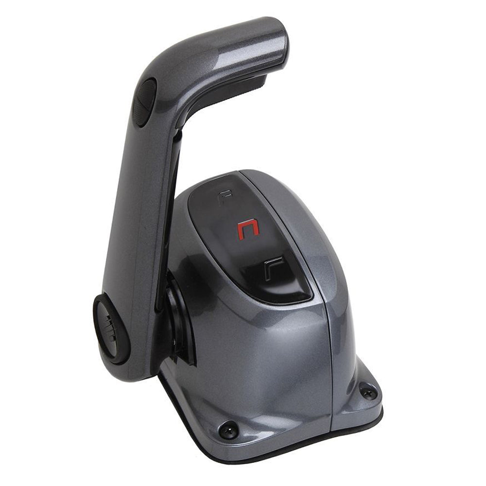 Uflex Single Lever Top Mount Control w/Neutral Lock & Trim Switch - Black - Boat Gear USA