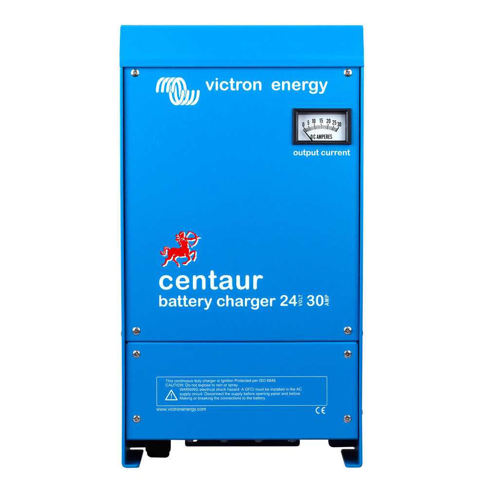 Victron Centaur Charger - 24 VDC - 30AMP - 3-Bank - 120-240 VAC - Boat Gear USA