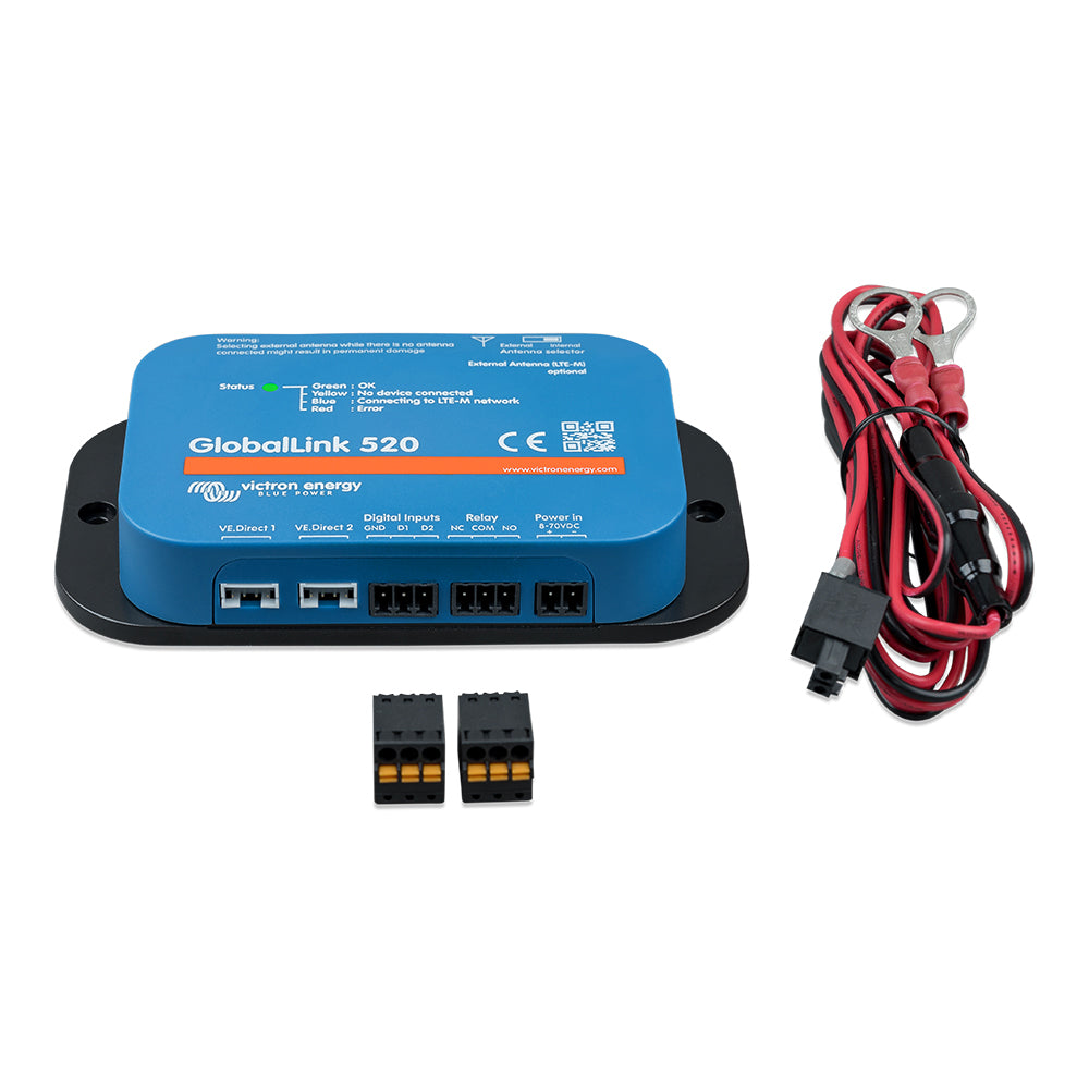 Victron GlobalLink 520 4G LTE-M Remote Monitoring Device w/5-Year Pre-Paid SIM Card Uses AT&T & T-Mobile - Boat Gear USA