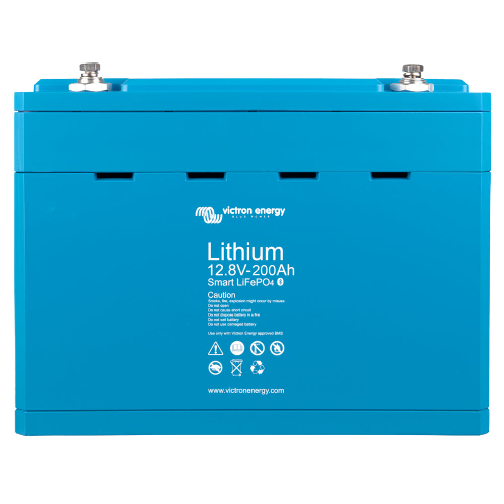 Victron Lithium Battery 12VDC 200Ah Smart LiFePO4 - Boat Gear USA