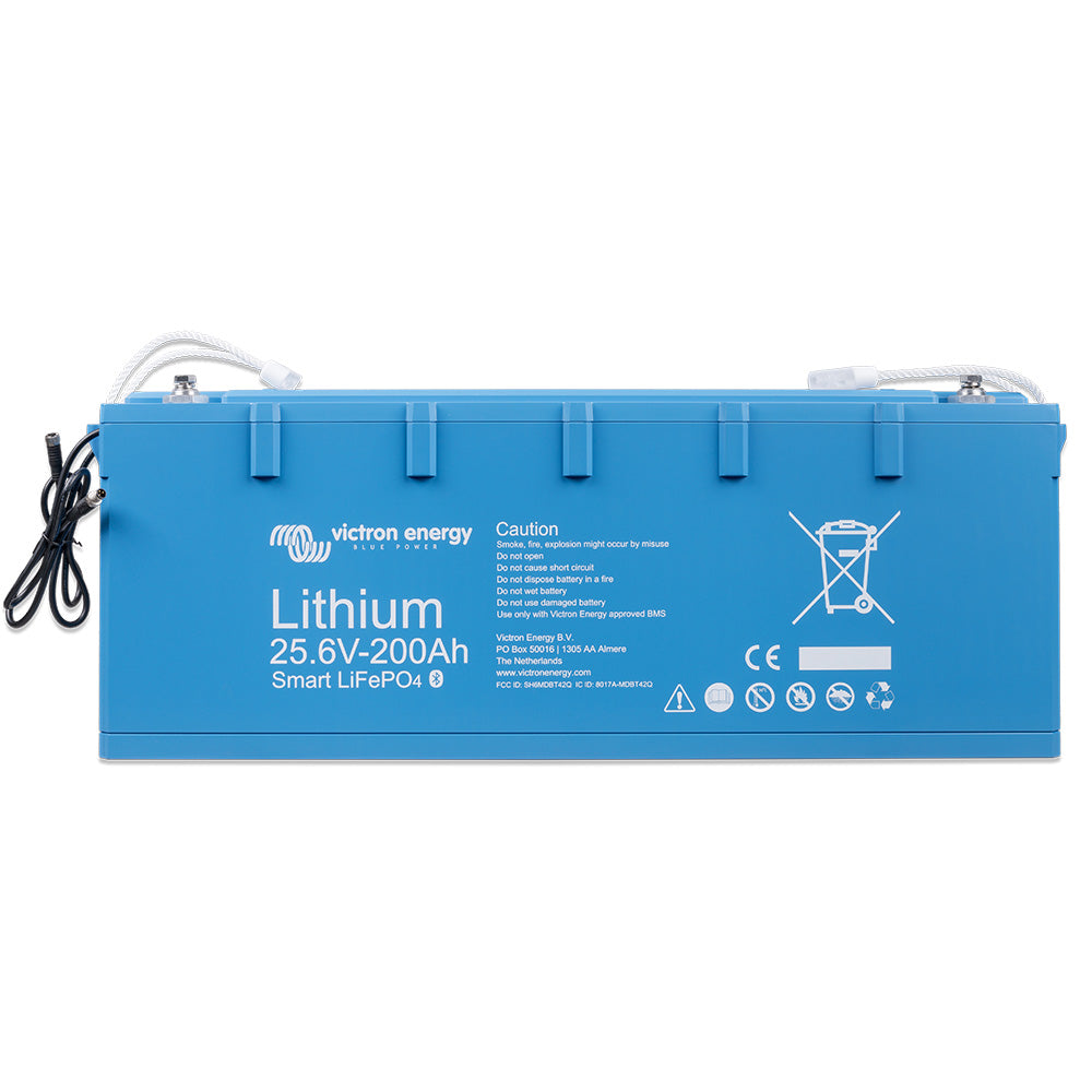 Victron Lithium Battery 24VDC - 200AH - Smart LifePO4 - Boat Gear USA