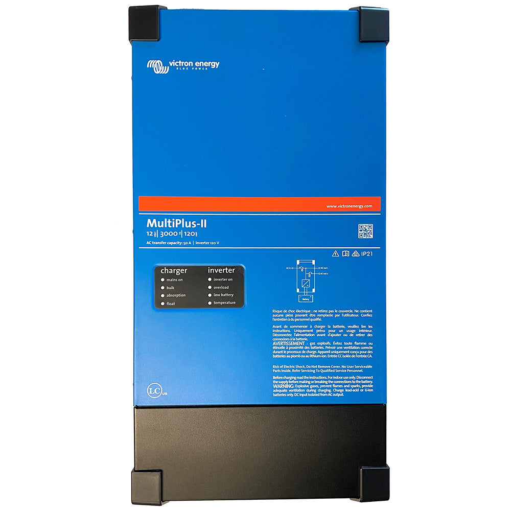 Victron MultiPlus-II 12/3000 - 120-50 - 120V - UL Approved - Boat Gear USA