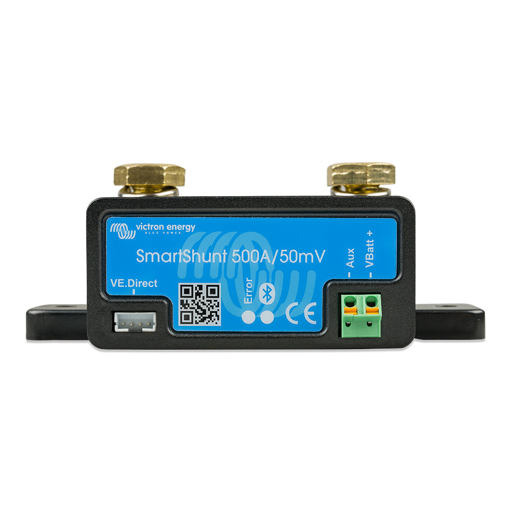 Victron SmartShunt 500AMP/50MV Bluetooth Smart Battery Shunt - Boat Gear USA