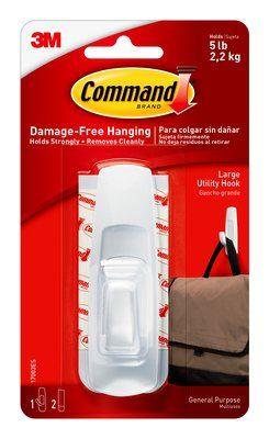 3M - COMMAND LARGE UTILITY HOOKS - 17003ES - Boat Gear USA