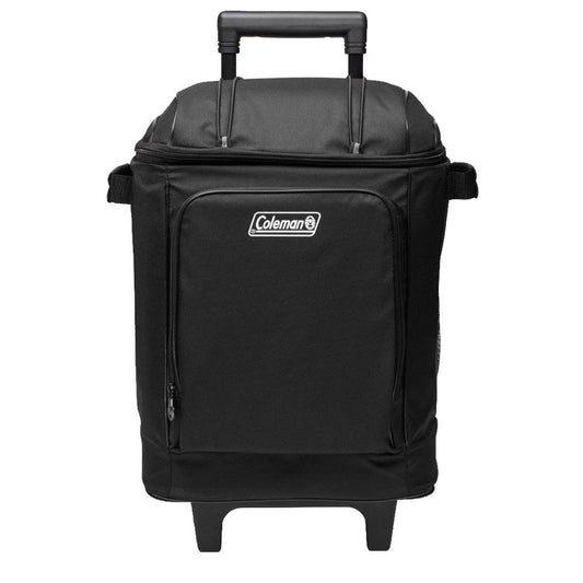Coleman CHILLER™ 42-Can Soft-Sided Portable Cooler w/Wheels - Black - Boat Gear USA
