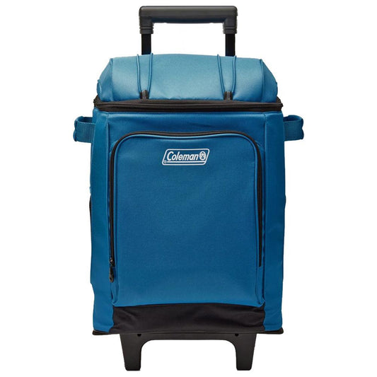 Coleman CHILLER™ 42-Can Soft-Sided Portable Cooler w/Wheels - Deep Ocean - Boat Gear USA