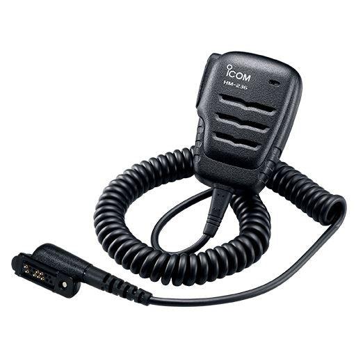 Icom Hm236 Compact Waterproof Speaker Microphone - Boat Gear USA