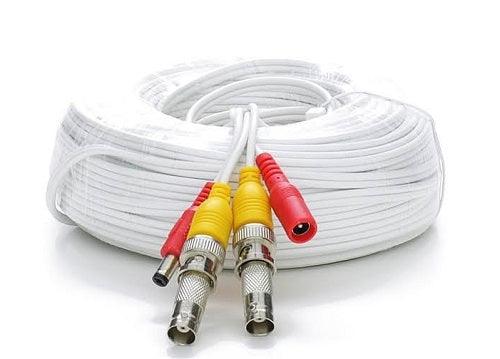 100' Rg59 Siamese Cable Bnc Males And Power Leads - Boat Gear USA