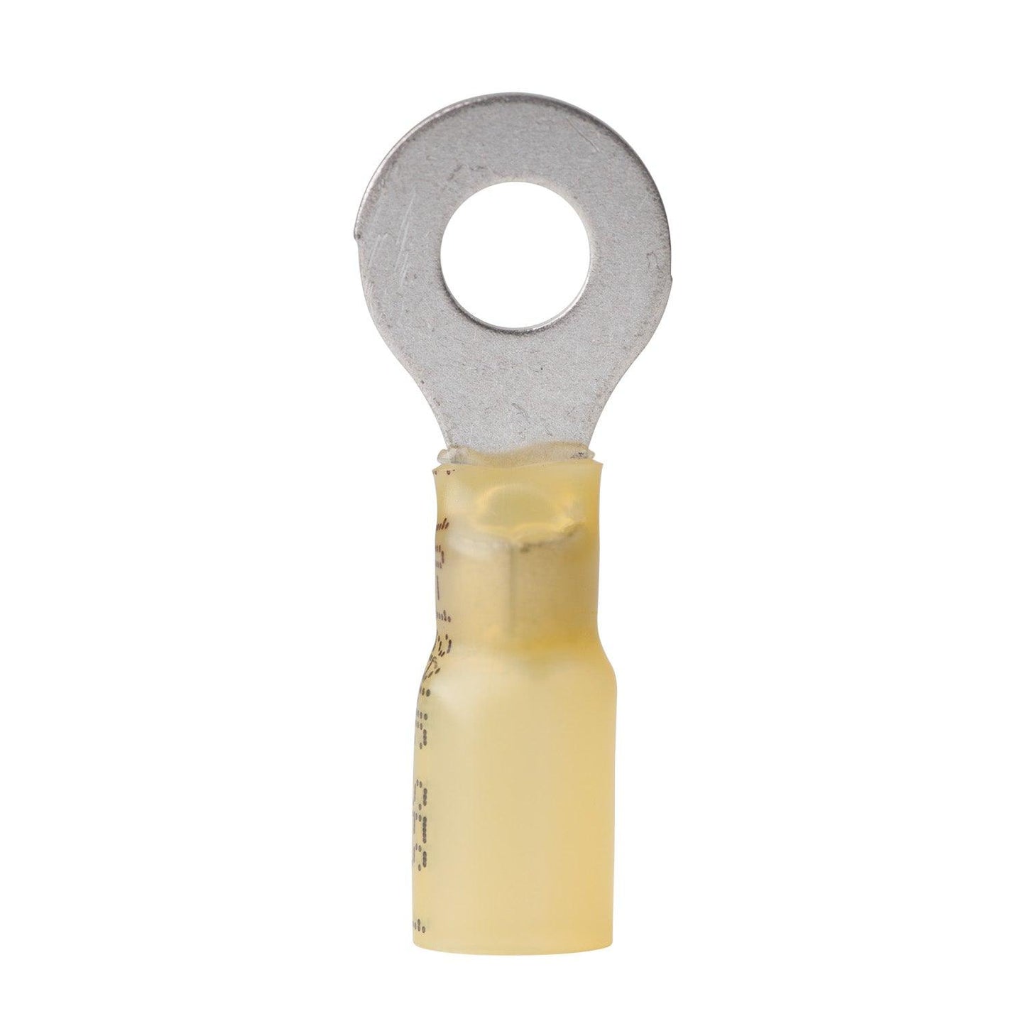 Ancor 12-10 1/4 Ring Terminal Heat Shrink Yellow 100 Pack - Boat Gear USA