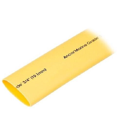 Ancor 3/4"" X 48"" Yellow Heat Shrink Tubing - Boat Gear USA