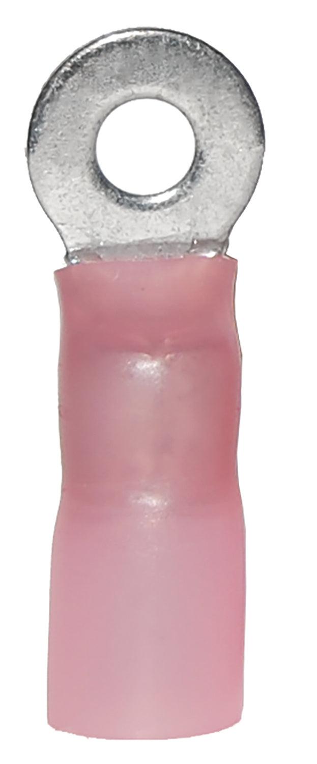 Ancor 8awg #10 Ring Terminal Heat Shrink Red 25 Pack - Boat Gear USA