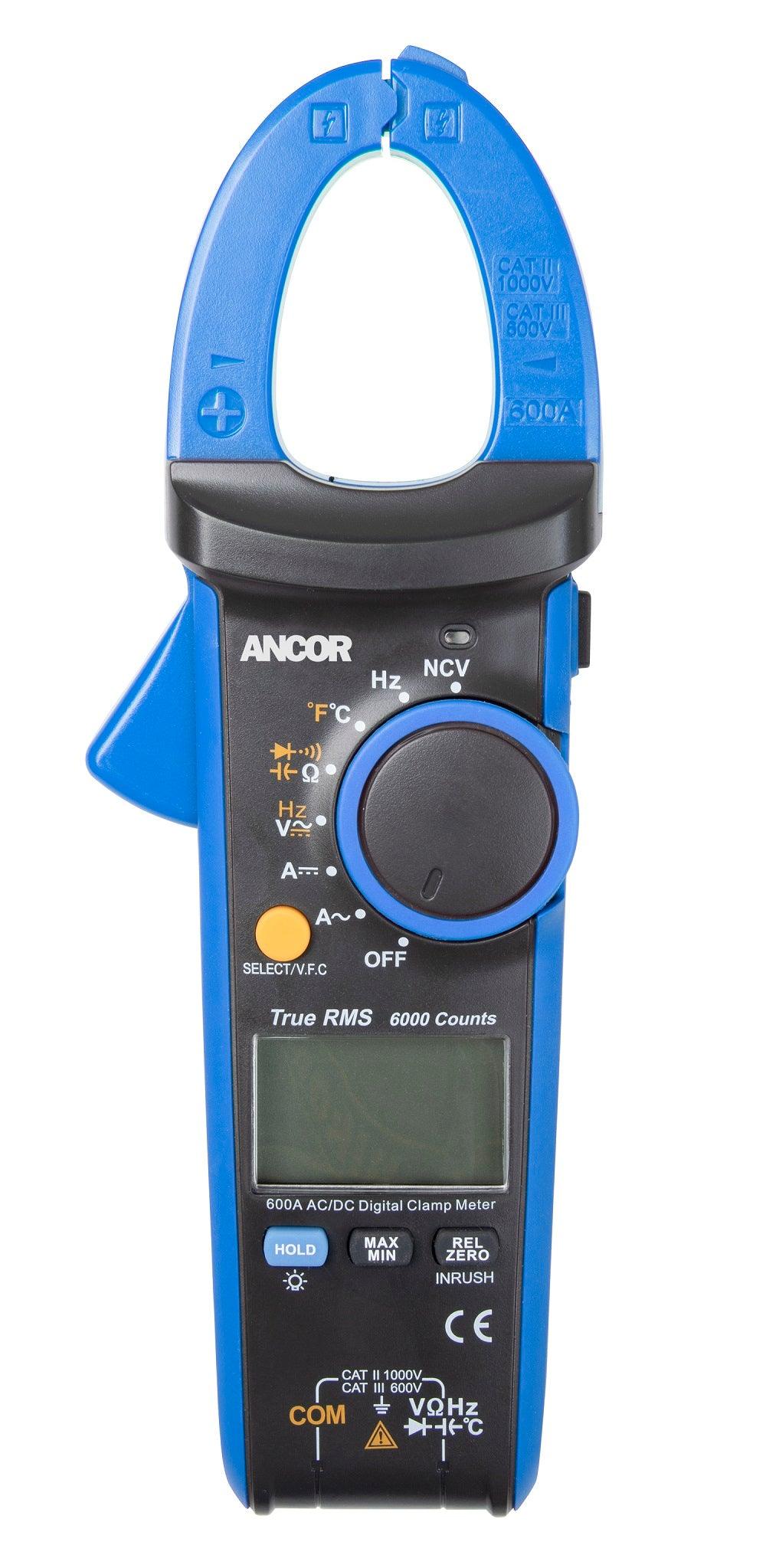 Ancor True Rms 12 Function Digital Snap-around Multimeter - Boat Gear USA