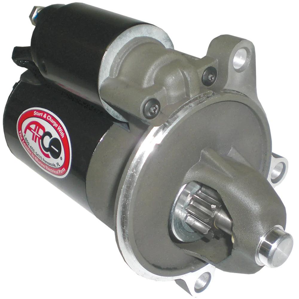 ARCO Marine High-Performance Inboard Starter w/Gear Reduction & Permanent Magnet - Clockwise Rotation (2.3 Fords) - Boat Gear USA