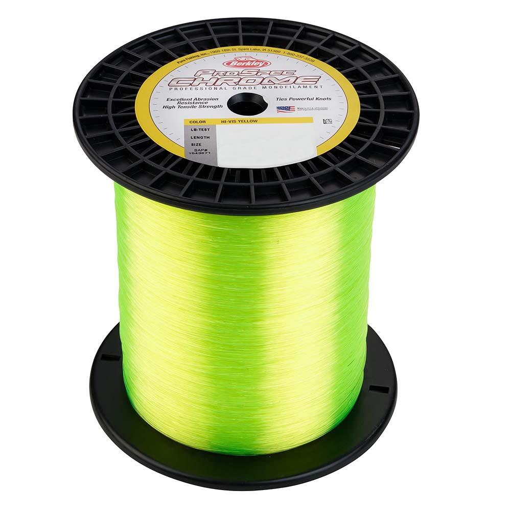 Berkley ProSpec Chrome Hi-Vis Yellow Monofilament - 50 lb - 3000 yds - PSC3B50-HVY - Boat Gear USA