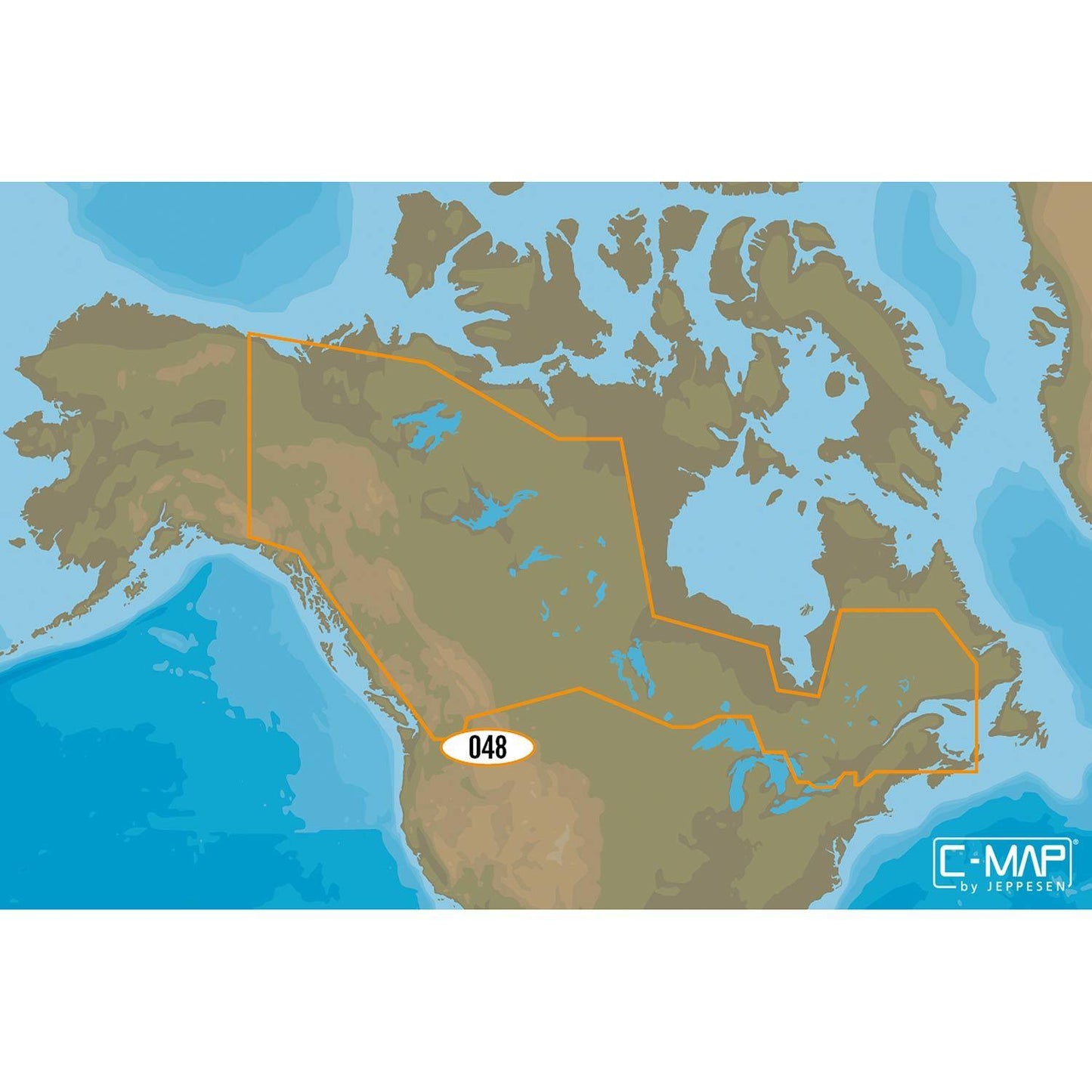 C-MAP M-NA-D048 4D microSD Canada lakes - Boat Gear USA