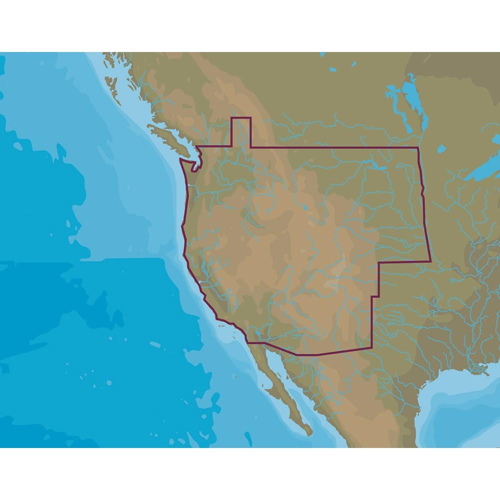 C-MAP M-NA-D071 4D microSD US Lakes West - Boat Gear USA